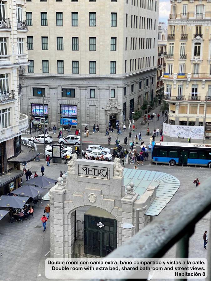 Gran Via Sol Rooms Madrid Luaran gambar